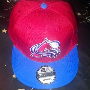 Brand new Colorado Avalanche baseball snap back style cap (adjustable)